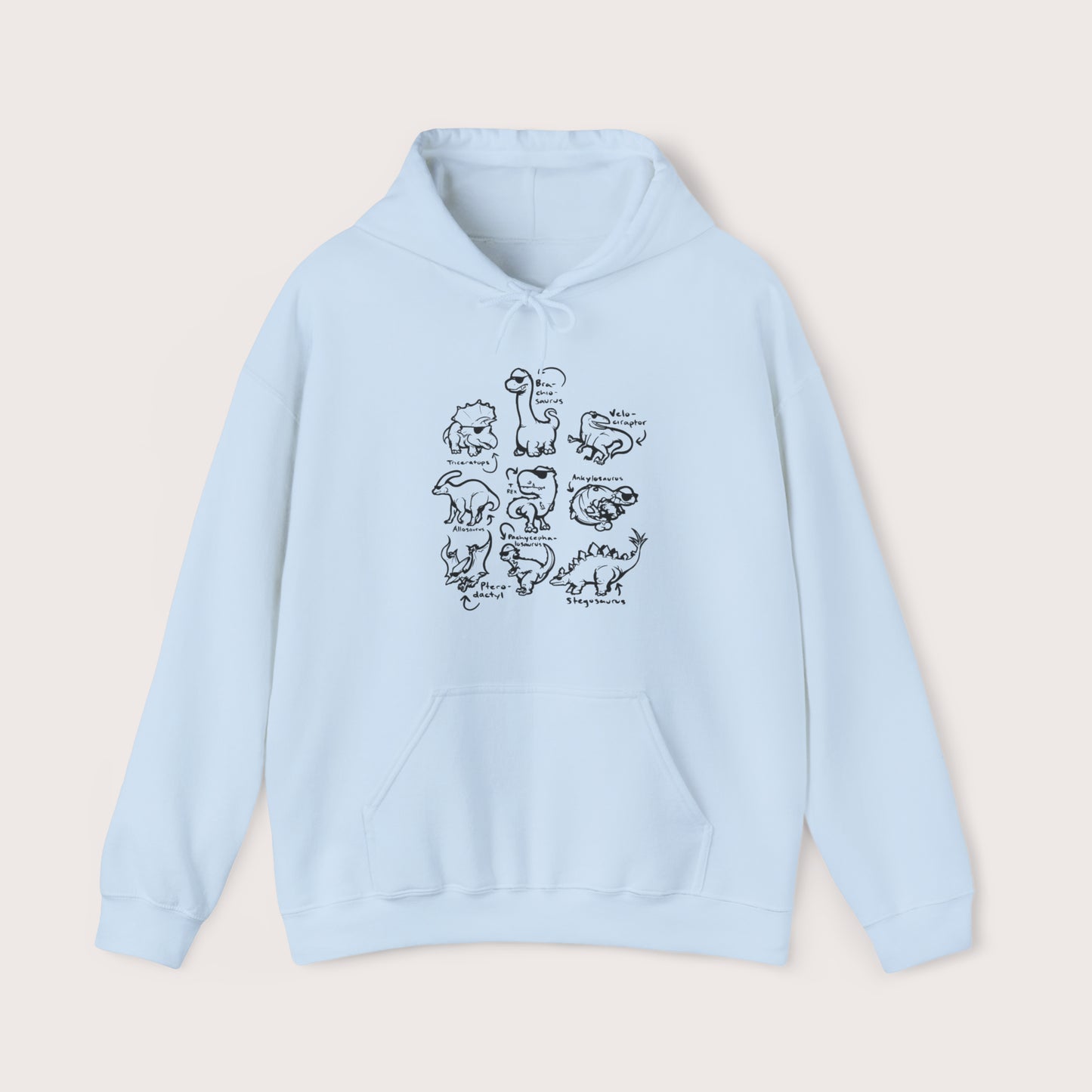 Different Dinos Hoodie